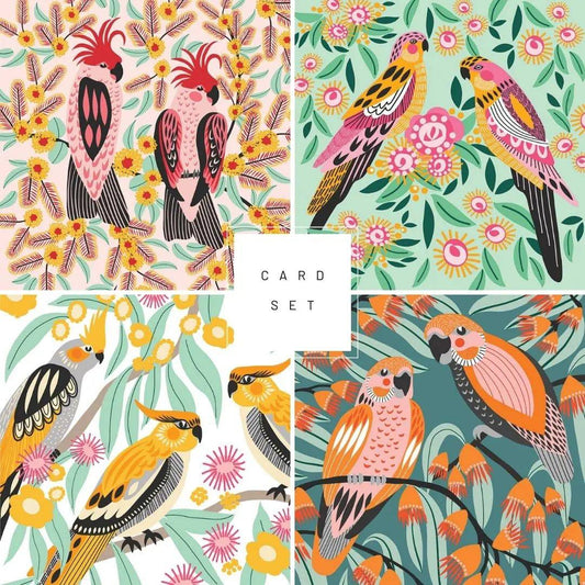 Australian Birds Card Set Kirsten Katz