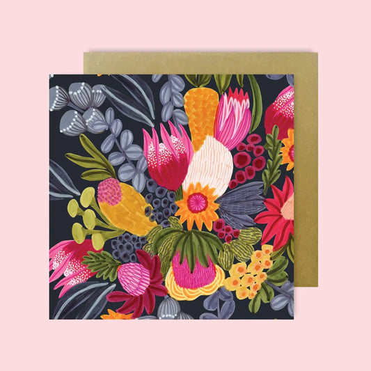 Australian Flowers Greeting Cards Kirsten Katz