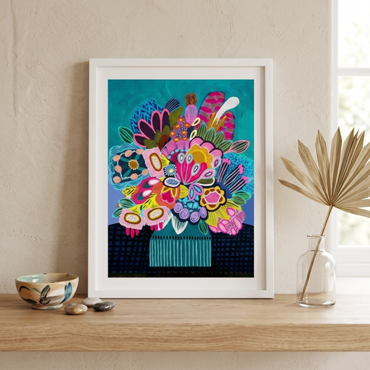 Botanica Stupenda Modern Wall Art Print