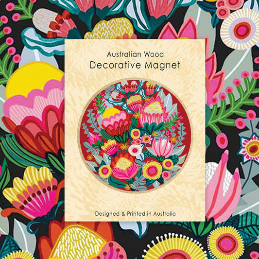 Bush Proteas Magnet & Card Set Kirsten Katz