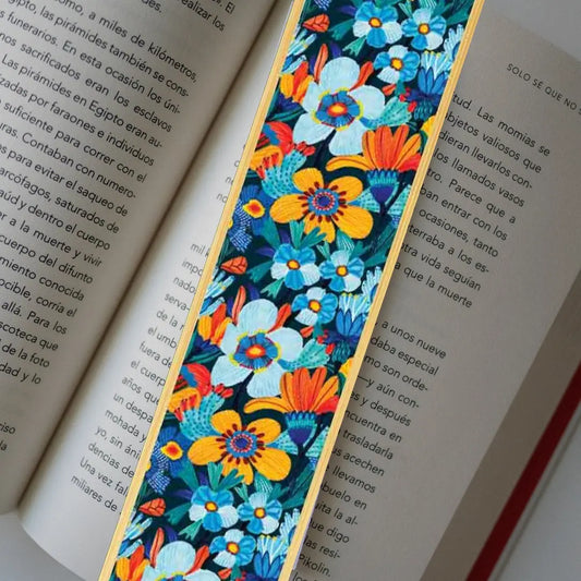 Cornflowers Australian Wooden Bookmark Kirsten Katz