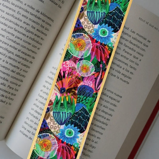 Garden of Eden Australian Wooden Bookmark Kirsten Katz