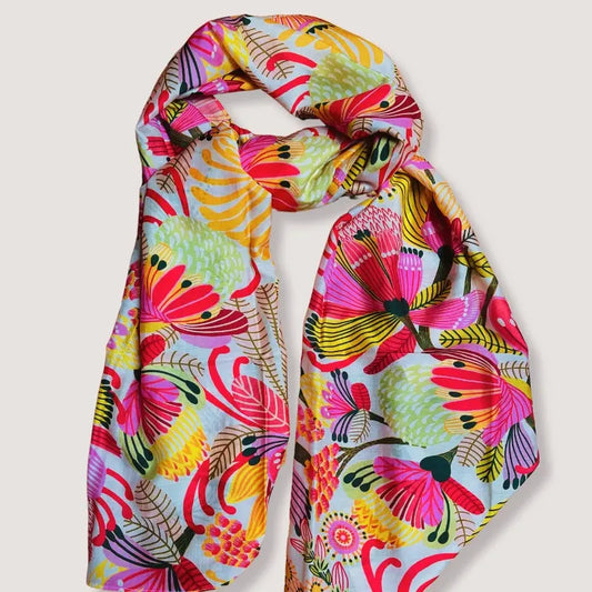 Garden of Eden Silk Scarf Kirsten Katz