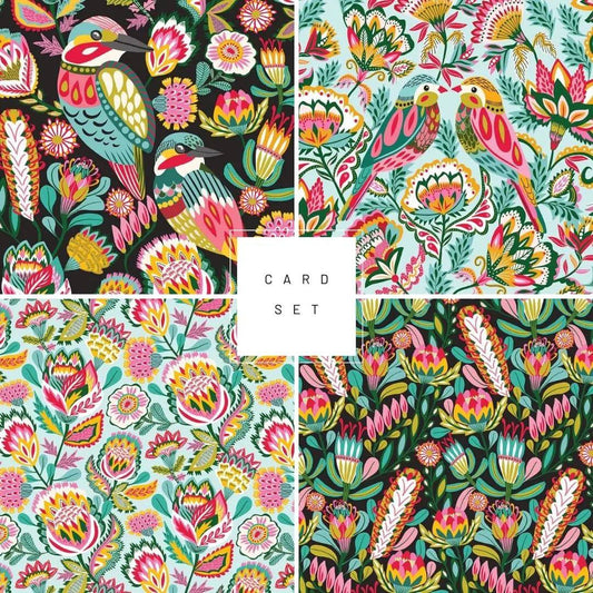 Kingfishers Card Set Kirsten Katz