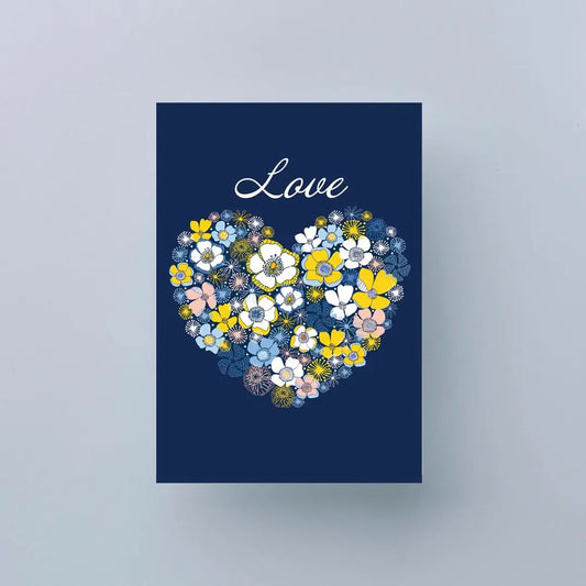With Love Card – Heart of Flowers Kirsten Katz