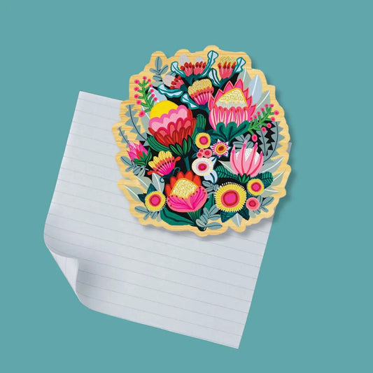 Wooden Fridge Magnet - Australian Bush Flowers Kirsten Katz