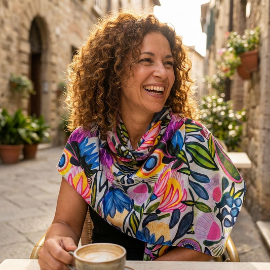 Protea Magnifica Silk Scarf