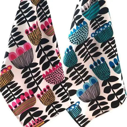 7-Day Tea Towel Set – Mid-Century Pop Edition Kirsten Katz