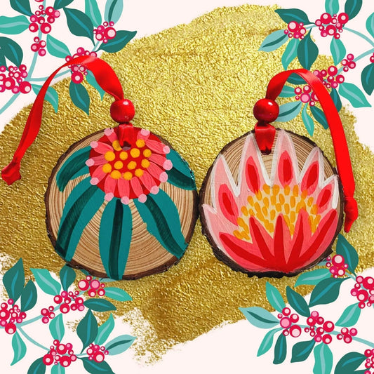 Handpainted Christmas Ornament Kirsten Katz