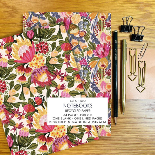 Aussie Bush Harvest A5 Notebook Set - Kirsten Katz