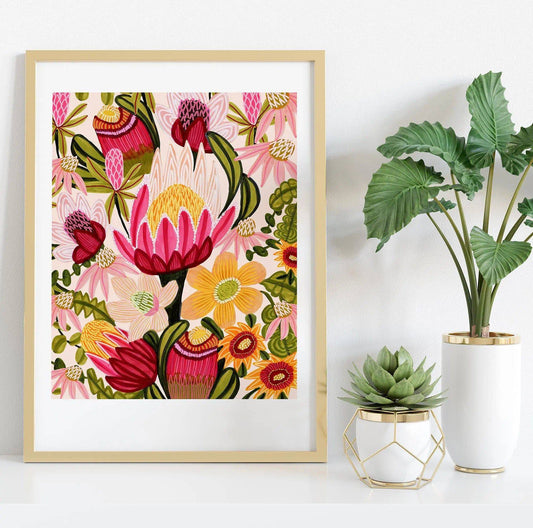 Australian Flowers Art Gift Set - Kirsten Katz