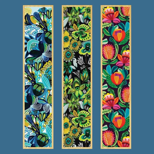 Azure Natives Australian Wooden Bookmark Set - Kirsten Katz