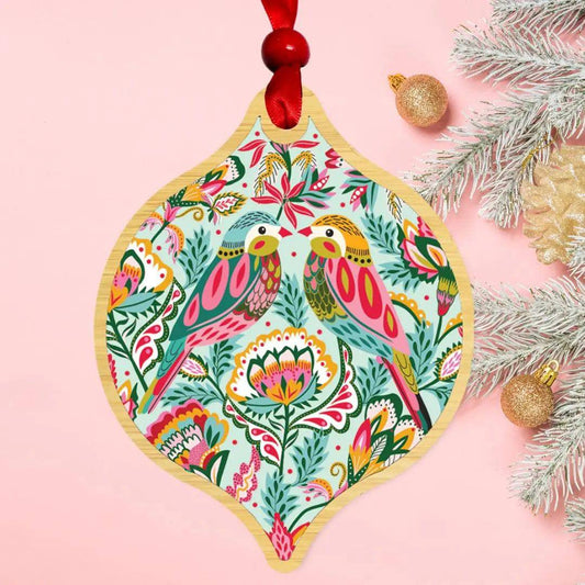 Bejewelled Birds Christmas Bauble Kirsten Katz