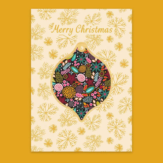 Blingtastic Christmas Card & Bauble Kirsten Katz