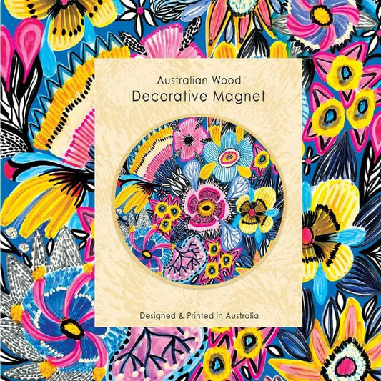 Blue Garden Magnet & Card Gift Set - Kirsten Katz