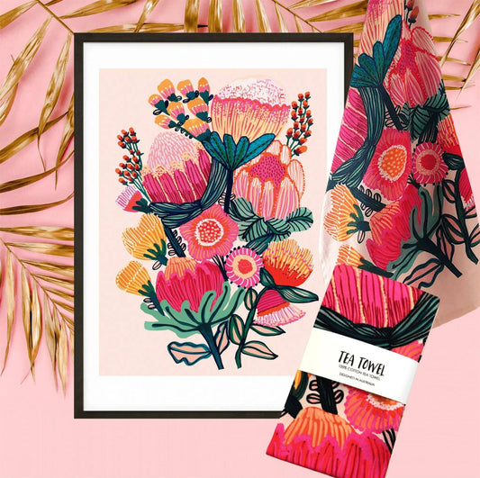 Bouquet of Oz Botanical Wall Art Gift Set Kirsten Katz