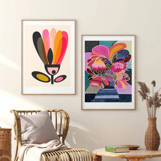 Colour Pop Modern Wall Art Prints Kirsten Katz