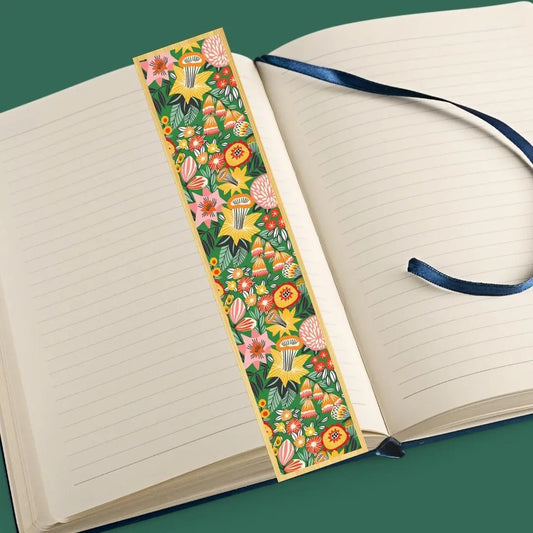 Daffodil Flowers Australian Wooden Bookmark - Kirsten Katz