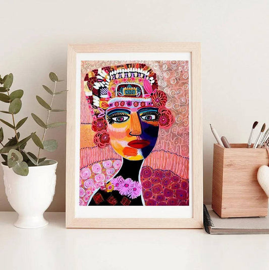 Empress Modern Art Print - Kirsten Katz