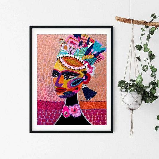 Empress Princess Wall Art Print Kirsten Katz