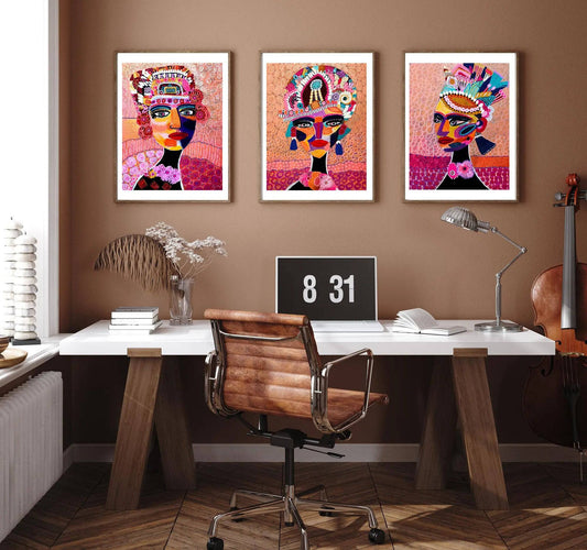 Empress Princess Wall Art Set Kirsten Katz