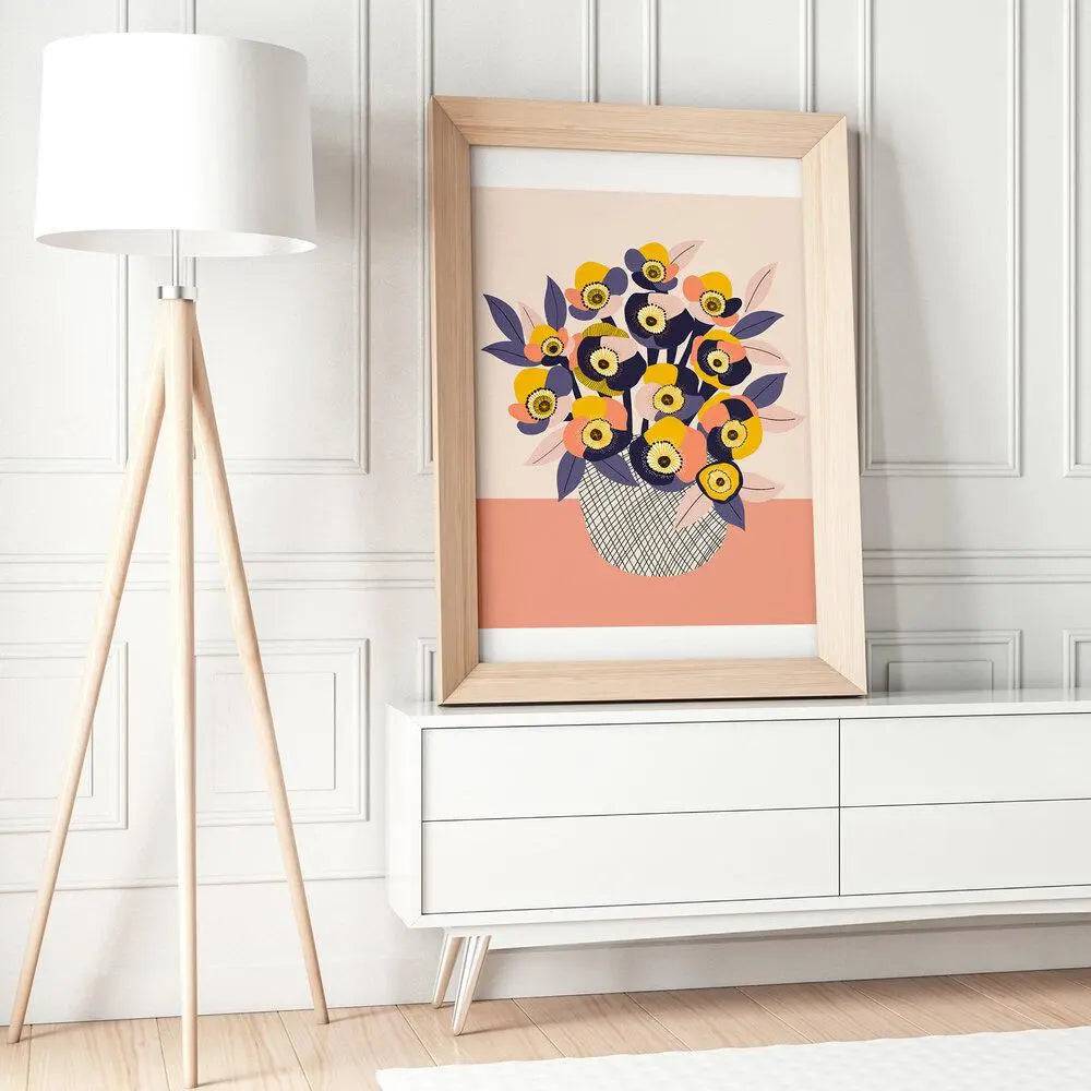 Poppies Archival Art Print Kirsten Katz