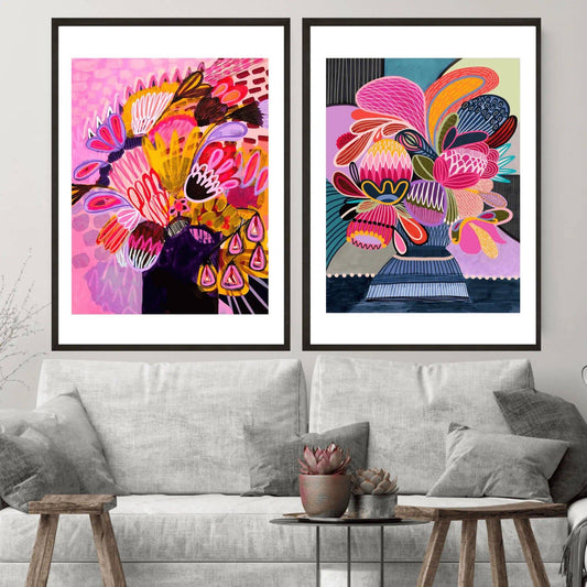 Modern Still Life Wall Art Print Set Kirsten Katz