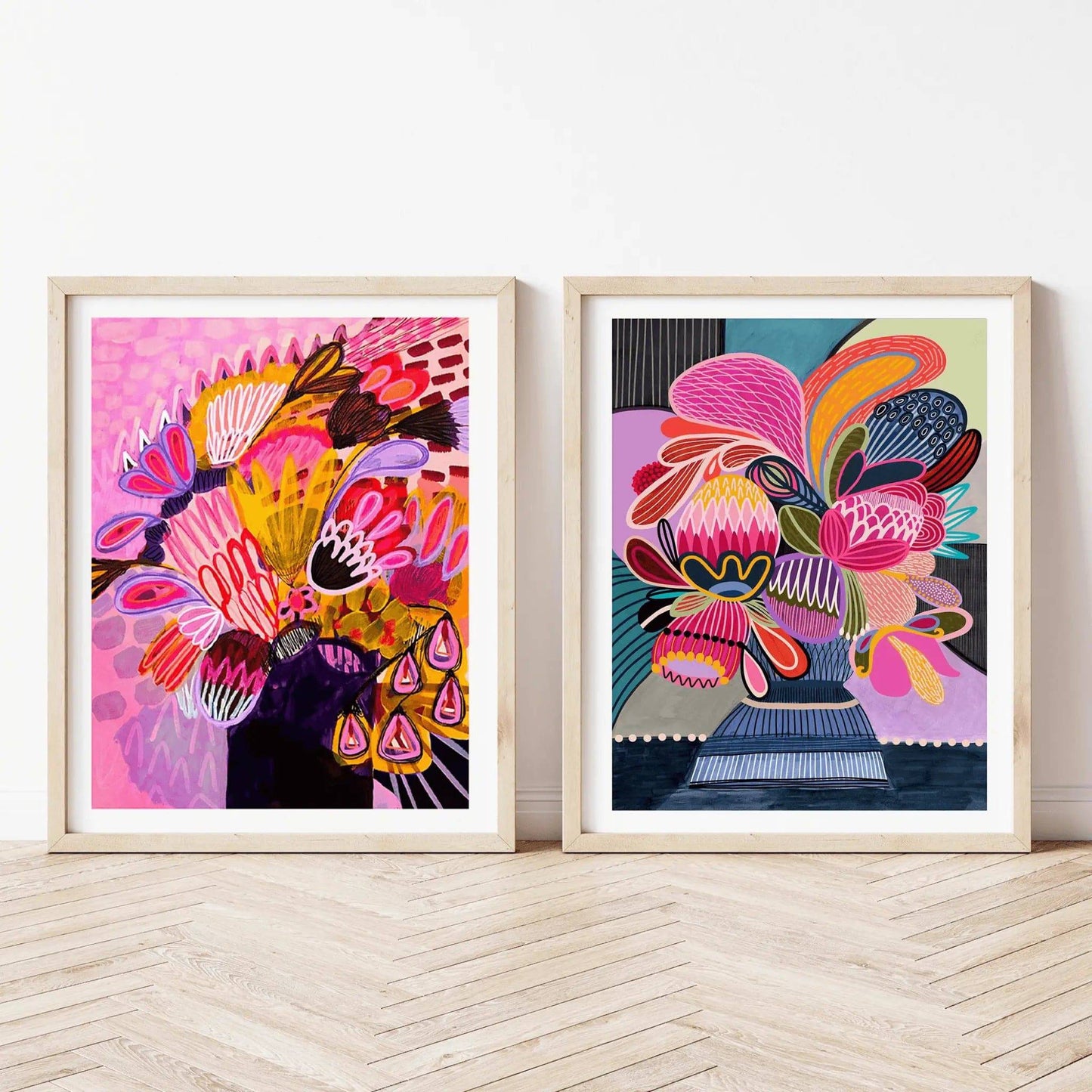 Modern Still Life Wall Art Print Set Kirsten Katz