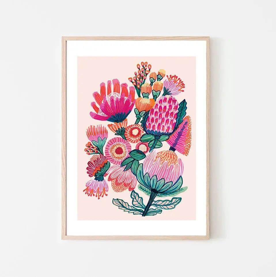 Native Garden Art Print Kirsten Katz