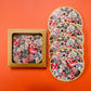 Peony Blooms Wooden Coaster & Napkin Set - Kirsten Katz