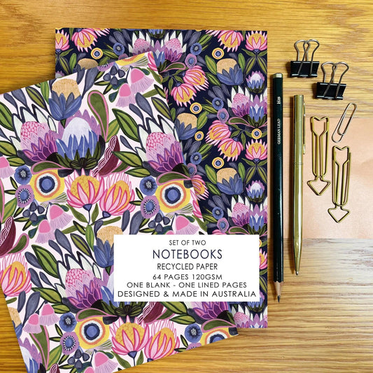 Protea Magnifica A5 Notebook Set Kirsten Katz