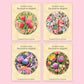 Proteas & Gum Blossoms Magnet Set Kirsten Katz