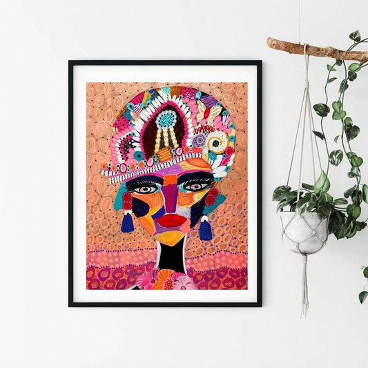 The Empress Wall Art Print - Kirsten Katz