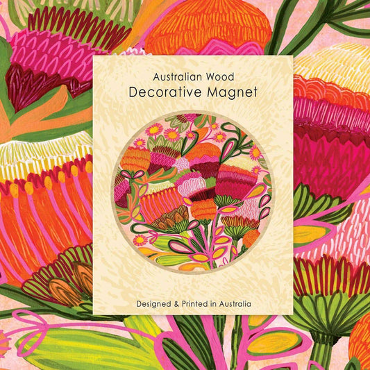 Wild Blooms Magnet & Card Gift Set Kirsten Katz