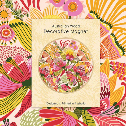 Wild Proteas Magnet & Card Gift Set Kirsten Katz