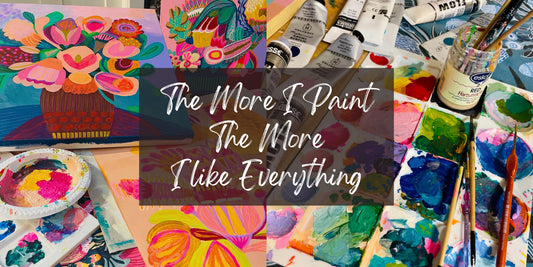 The More I Paint — Australian artist Kirsten Katz on daily painting practice and developing your art