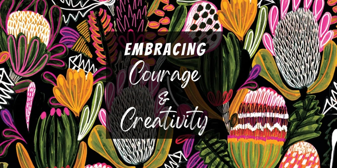 Embracing Courage and Creativity — Australian artist Kirsten Katz on creative courage and finding your inner artist