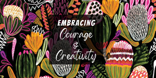 Embracing Courage and Creativity — Australian artist Kirsten Katz on creative courage and finding your inner artist