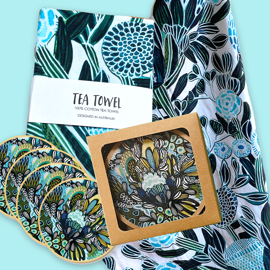Azure Collection Modern Abstract Art & Designer Gifts - Kirsten Katz