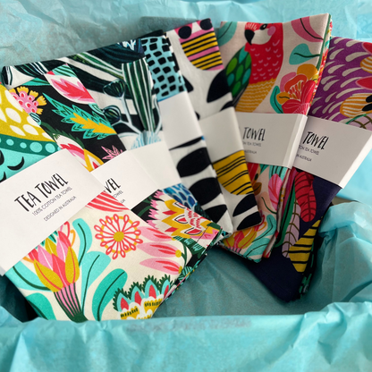 7-Day Tea Towel Set – Mid-Century Pop Edition Kirsten Katz