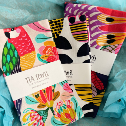 7-Day Tea Towel Set – Mid-Century Pop Edition Kirsten Katz