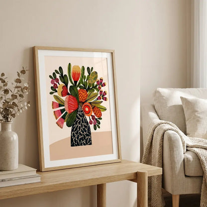 Australian Bush Flower Wall Art Print
