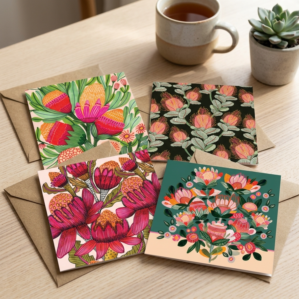 Australian Flora Card Set