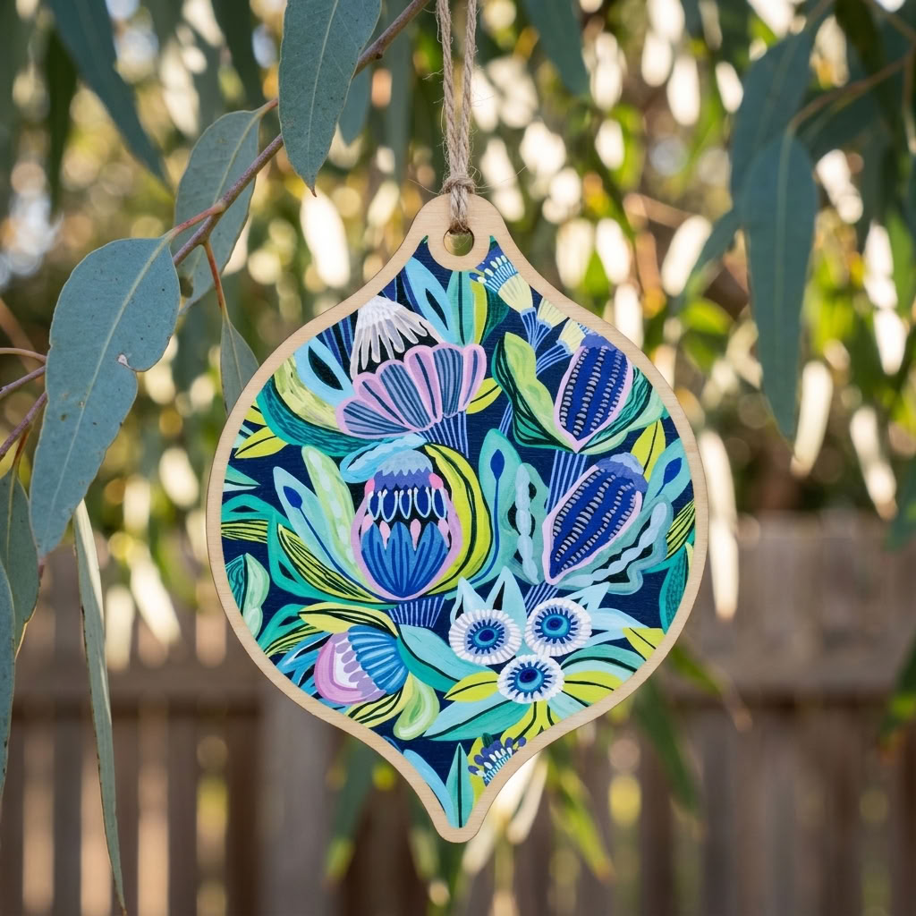 Australian Bush Christmas Bauble Kirsten Katz