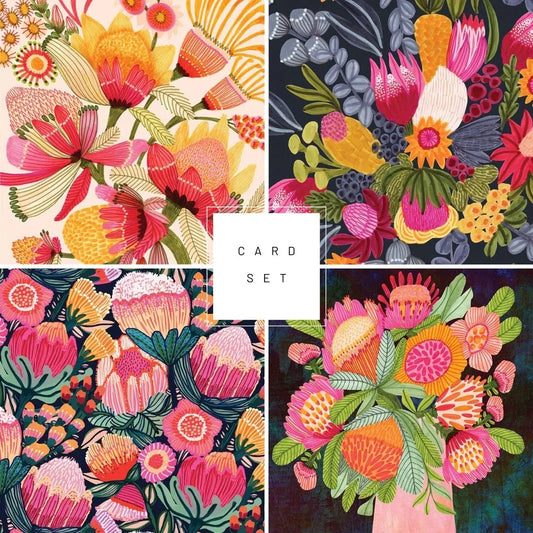 Australian Flowers Cards Kirsten Katz