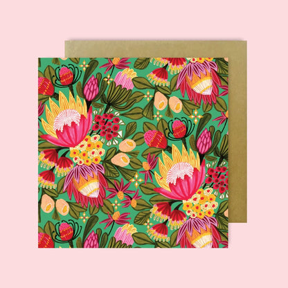 Australian Flowers Greeting Cards Kirsten Katz