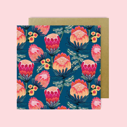 Australian Flowers Greeting Cards Kirsten Katz