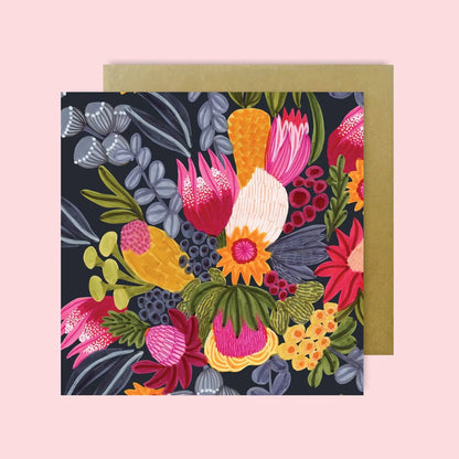 Australian Flowers Greeting Cards Kirsten Katz