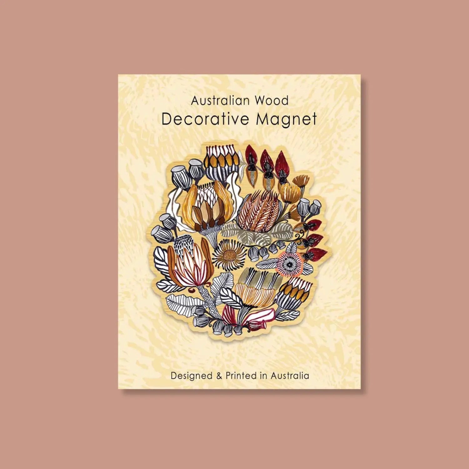 Australian Natural Native Flora Magnet & Card Set  Kirsten Katz