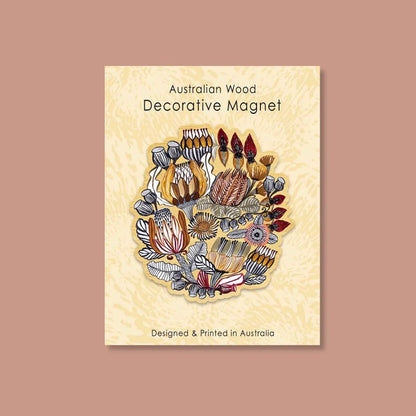 Australian Natural Native Flora Magnet & Card Set  Kirsten Katz